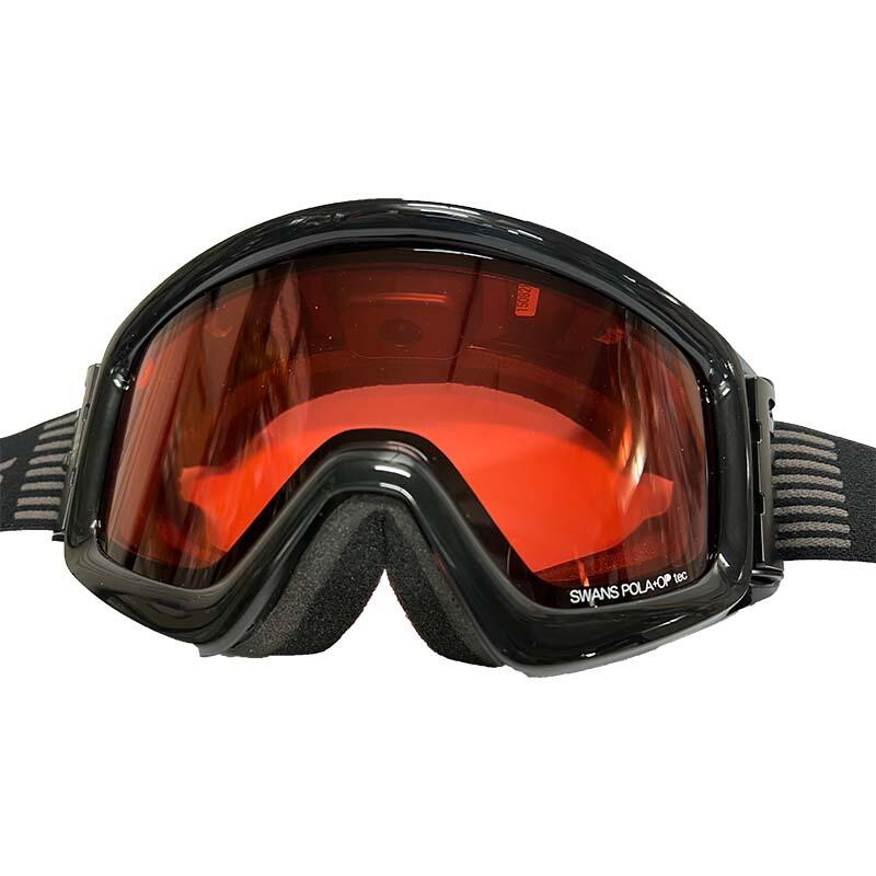 Heli TBR濕度傳感器風扇 亞洲人面形 滑雪風鏡 - 黑色