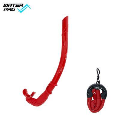 Flexa All Silicone Free Diving Snorkel - Red
