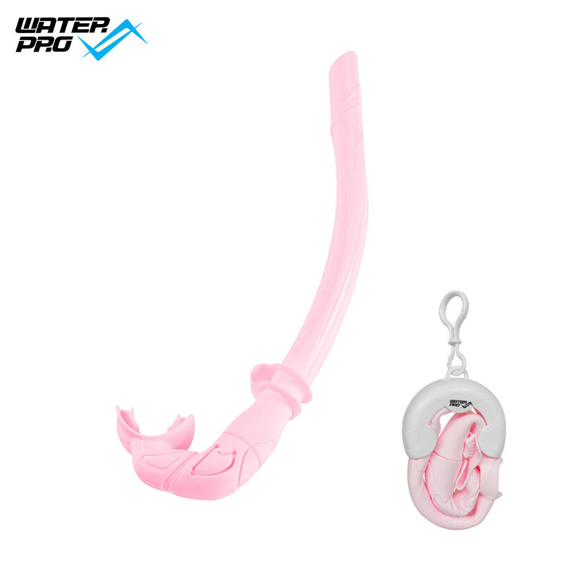 Flexa All Silicone Free Diving Snorkel - Pink