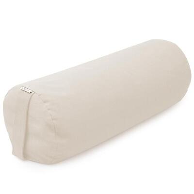 Yoga Bolster Round Samtosha Yoga Beere YOGISTAR
