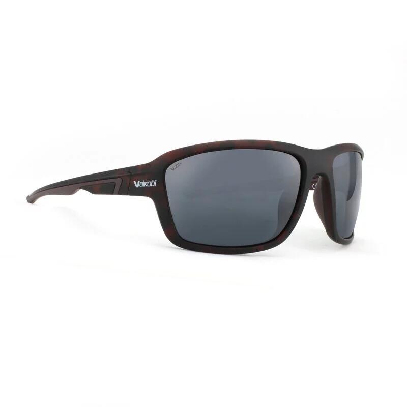 Garda Unisex Polarized Sunglasses - Smoke Lens/Black