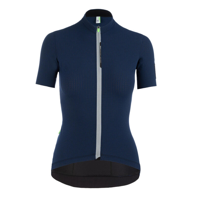 Q36.5 Femmes Maillot à Manches Courtes Pinstripe X