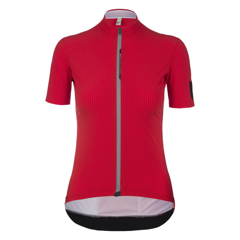 Q36.5 Femmes Maillot à Manches Courtes Pinstripe X