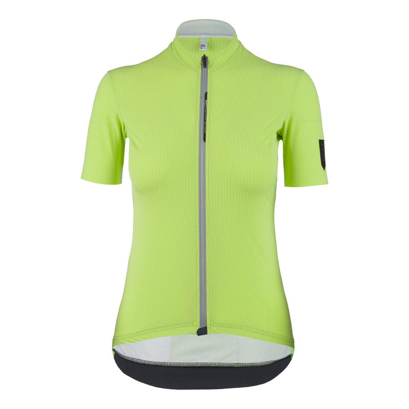 Q36.5 Femmes Maillot à Manches Courtes Pinstripe X