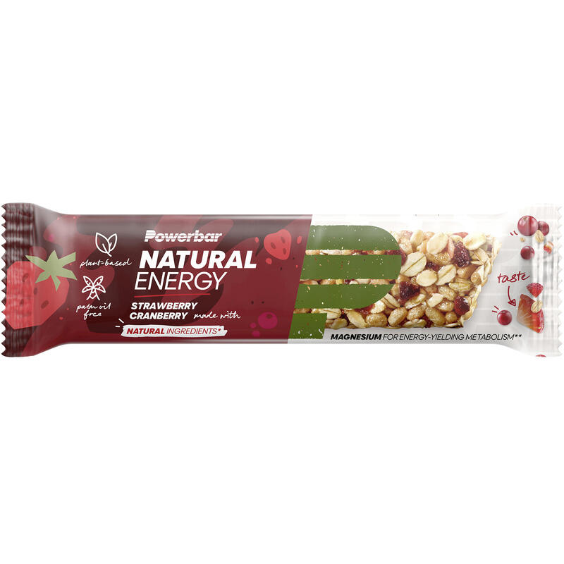 Naturalny baton energetyczny Natural Energy Bar 40g Truskawka-Żurawina