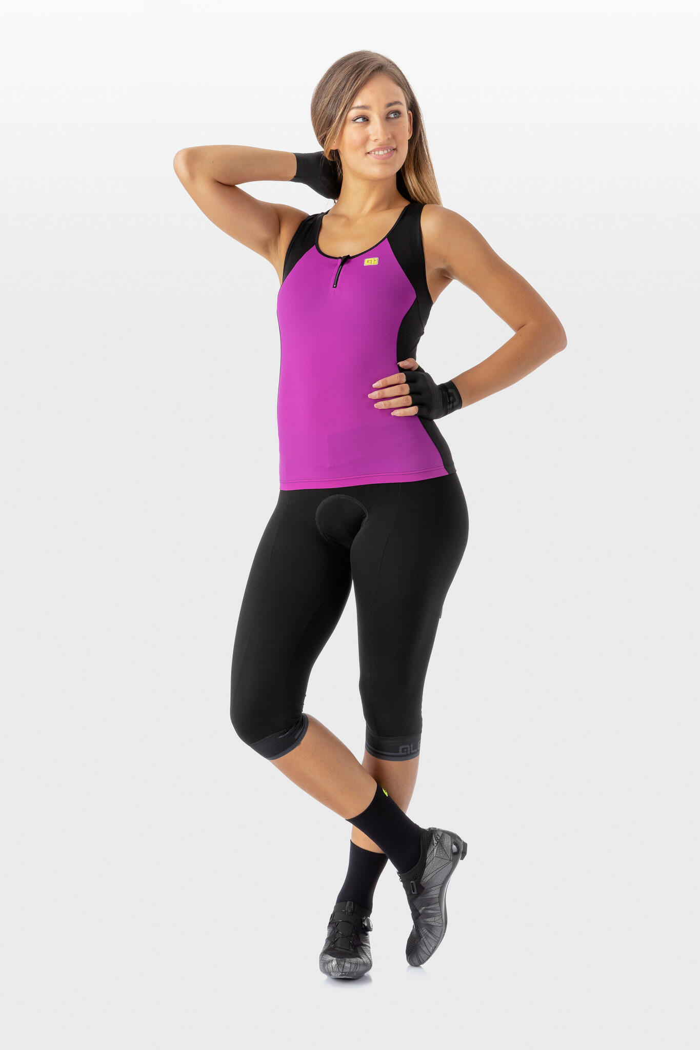 Ale Femmes Maillot Sans Manches Solid Color Block 2/5