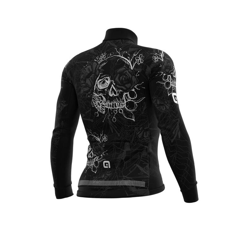 Ale Fietsshirt Lange Mouwen PR-R Skull