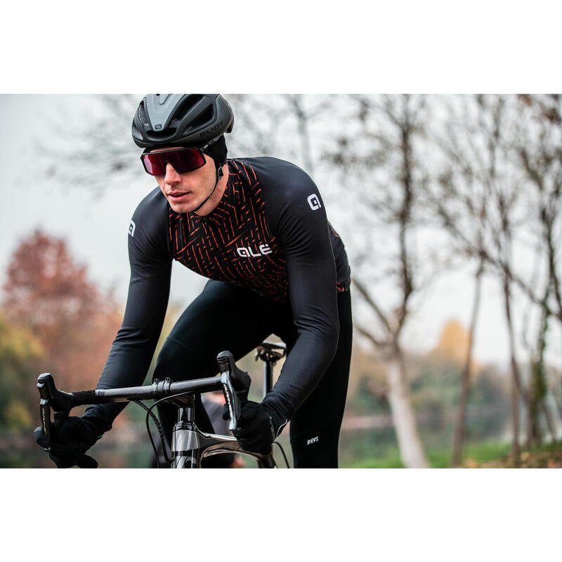 Ale Maillot à manches longues PRR Green Bolt ALÉ CYCLING Decathlon - Main Image