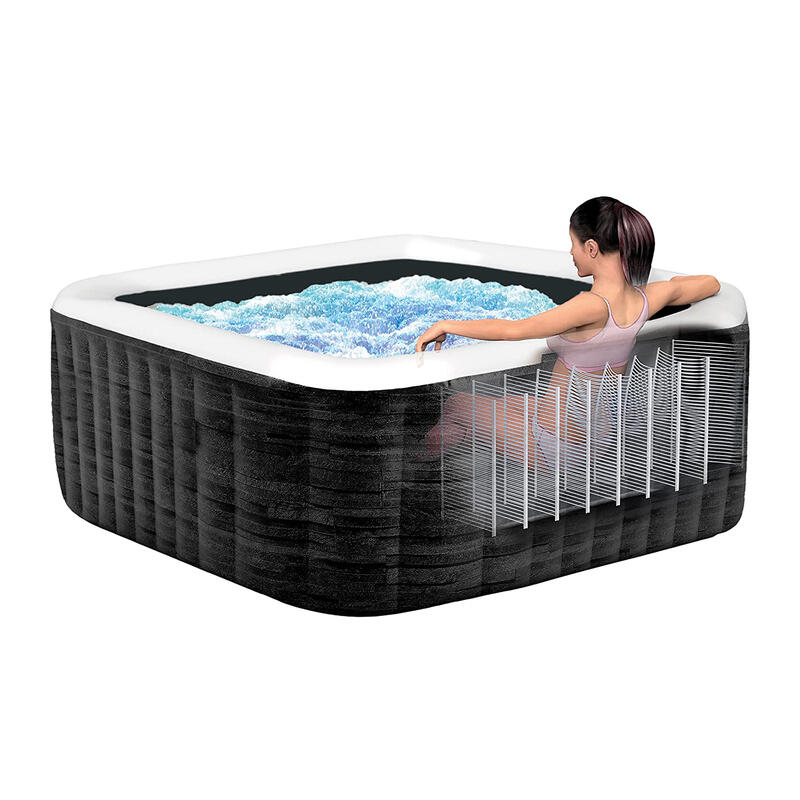 Jacuzzi insuflável Greystone Deluxe 6 pessoas 239x239 cm INTEX