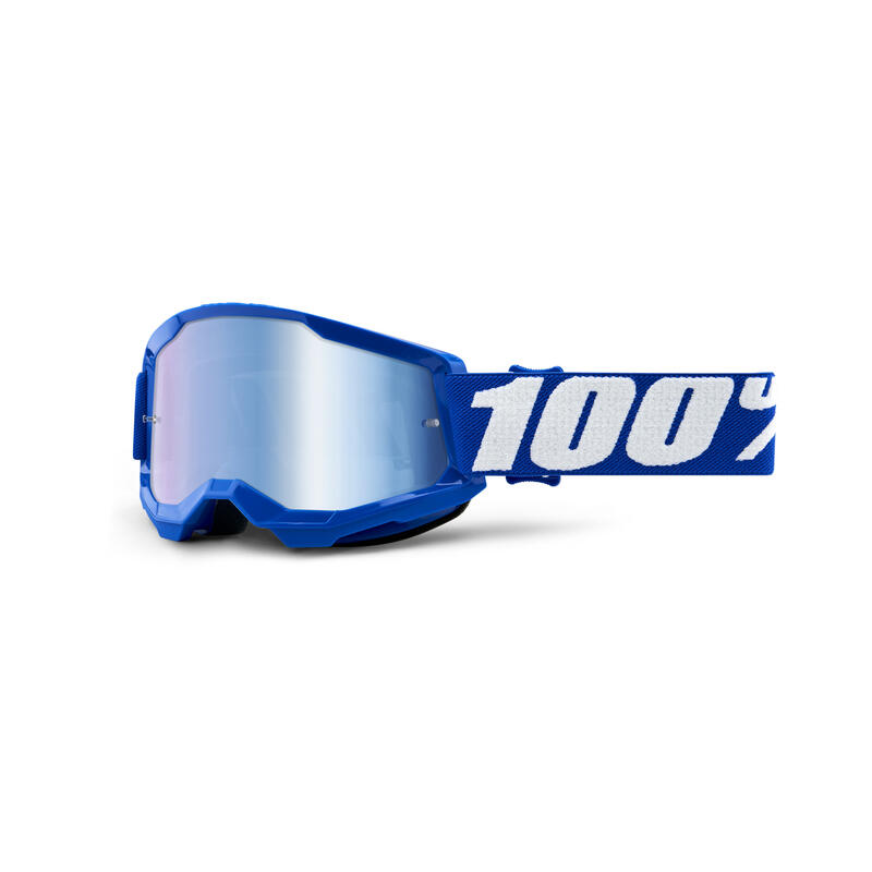100% Jeugd Crossbril MTB Strata 2 met Mirror Lens