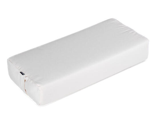 Yoga Bolster Rect Yin Yoga Weiß YOGISTAR