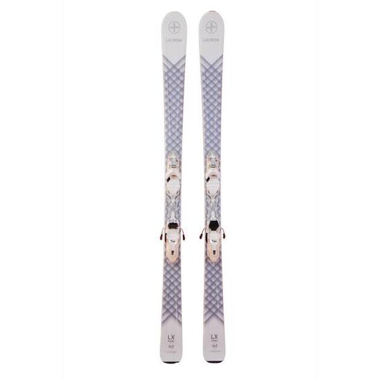 TWEEDEHANDS - Ski Occasion Lacroix Lx Pearl + Fixations - GOEDE