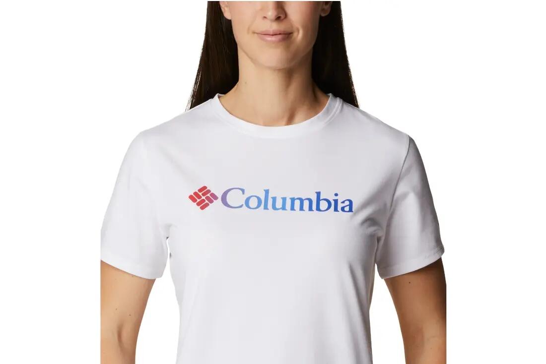 Columbia Sun Trek W Graphic Tee, damski t-shirt 4/4