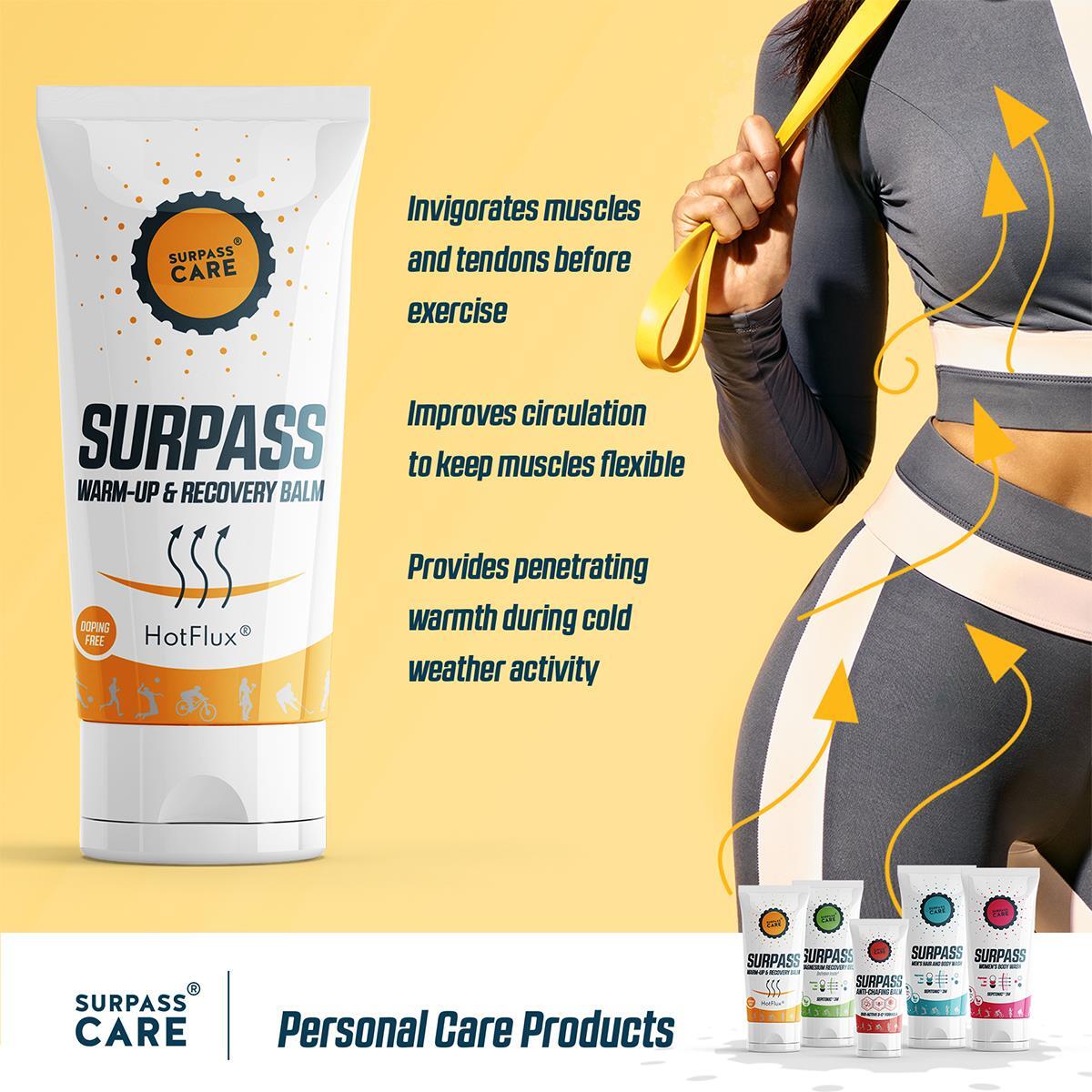 Surpass Care Warm-up & Recovery Balm 2/2
