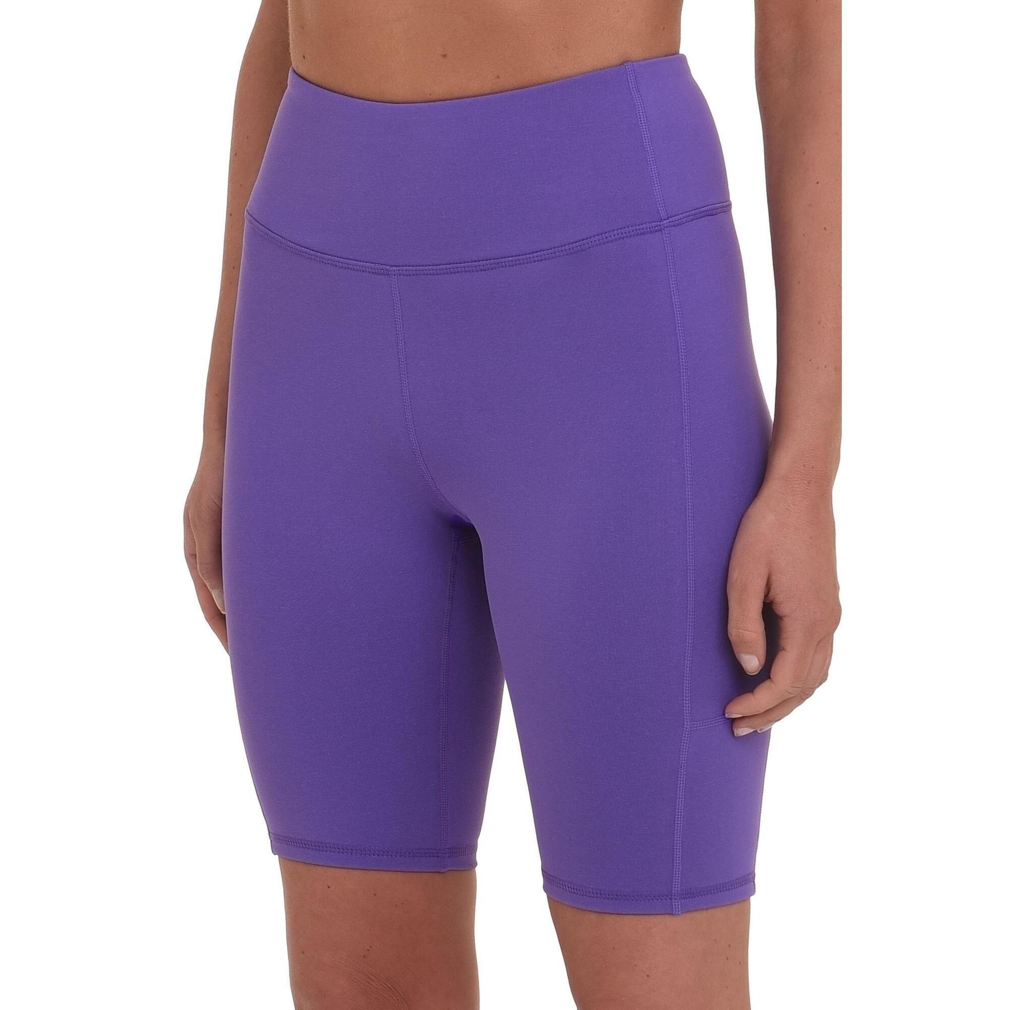 TCA Women's Equilibrium Yoga Shorts - Passion Flower