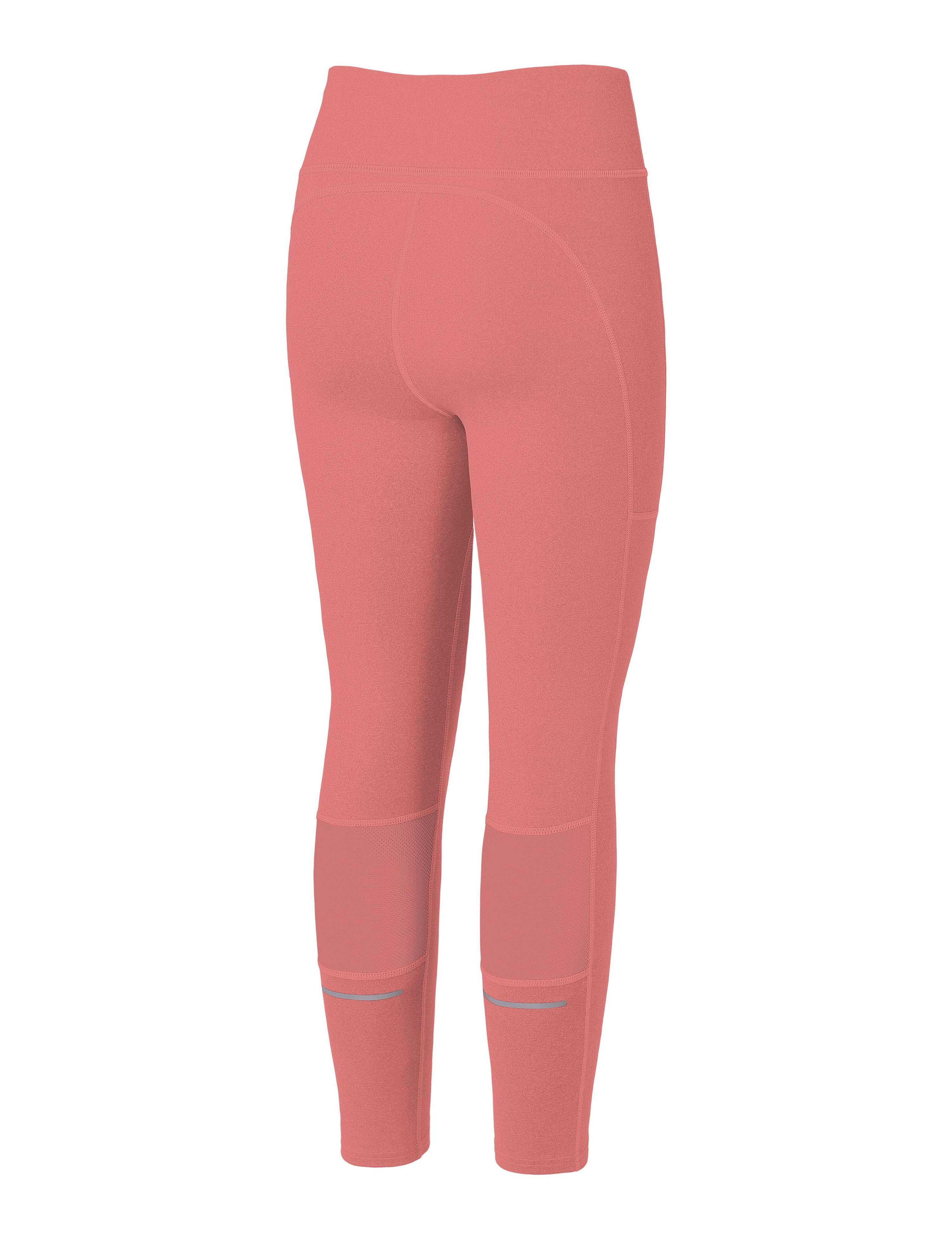 Girls' Super Thermal Base Layer Leggings - Dusty Rose 3/4