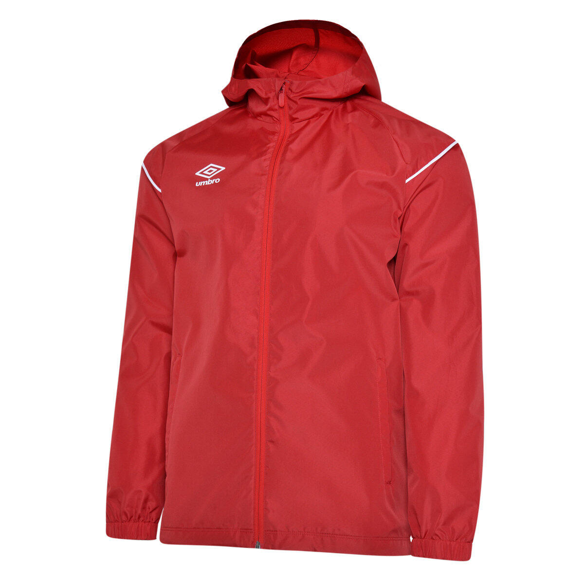 Kids' Waterproof Jacket (Bright Red / White)