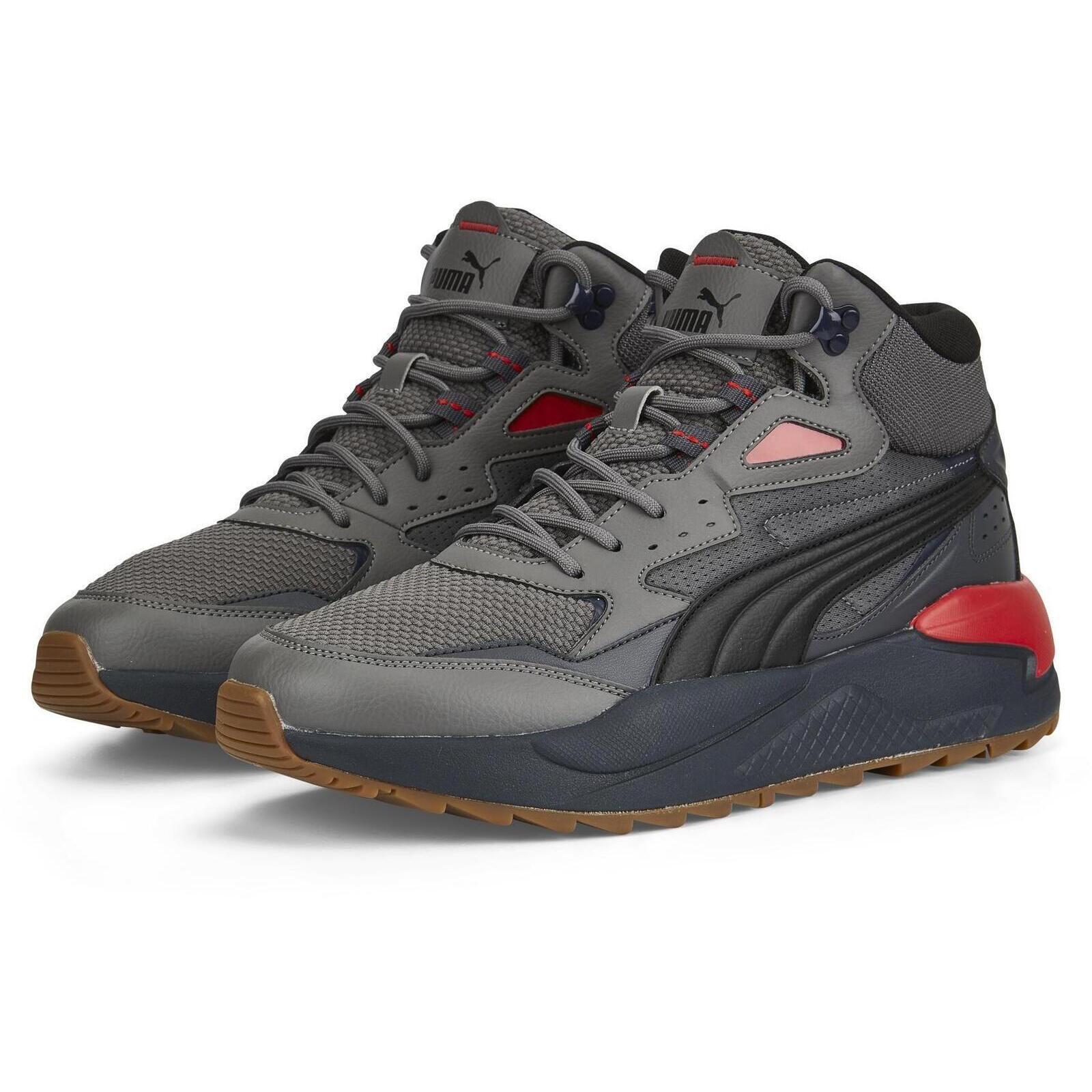Bottes Puma X-Ray Speed Mid WTR, Gris, Hommes 4/5