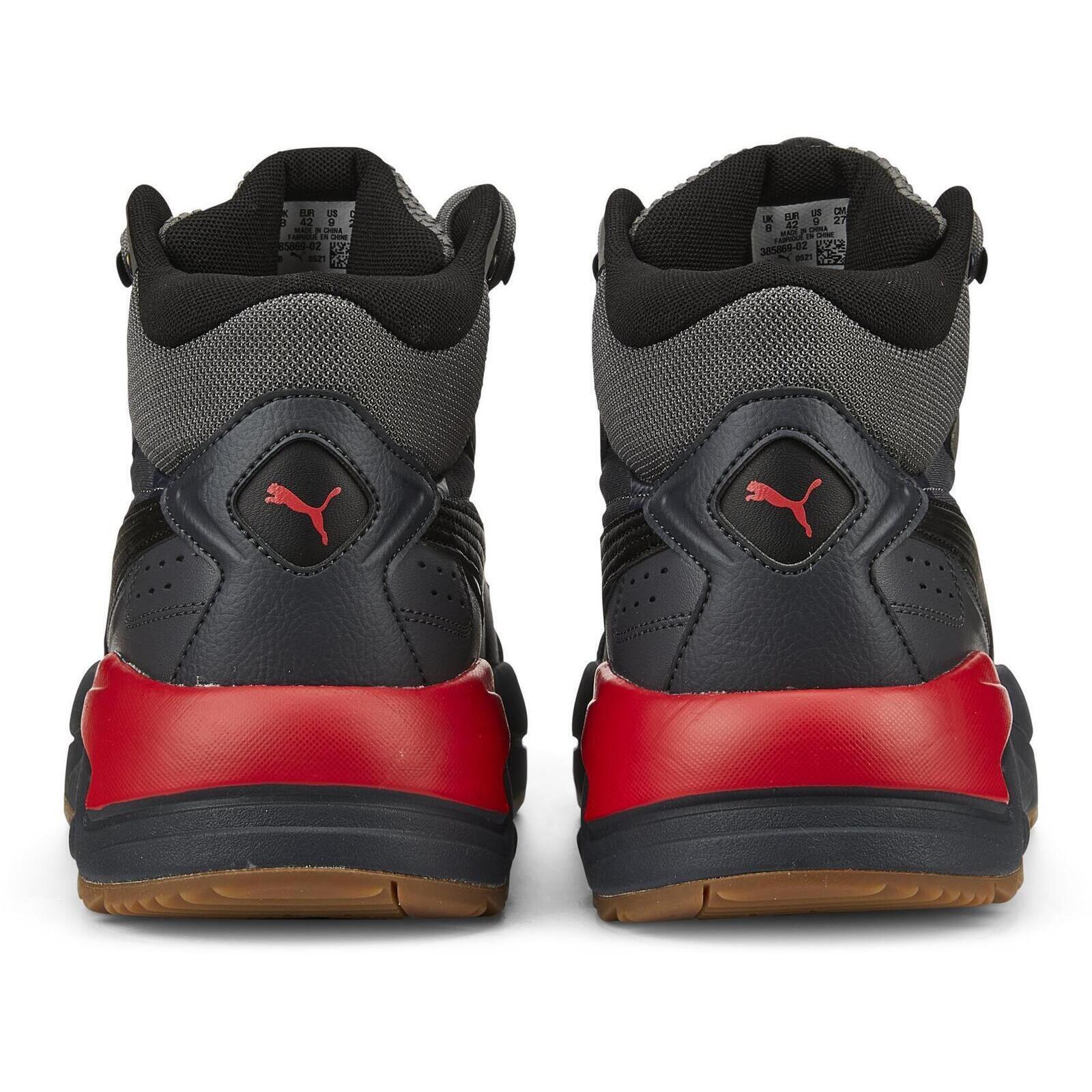 Bottes Puma X-Ray Speed Mid WTR, Gris, Hommes 5/5