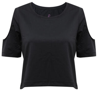 Yoga Shirt Raffaela Yoga Damen Schwarz Stretchig YOGISTAR