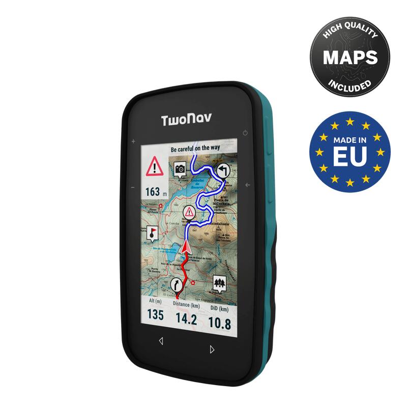 Gps Cross Plus azul twonav multideporte bicicleta ciclismo btt senderismo trekkingcompacto y ligeropantalla 3.2 autonomía 20