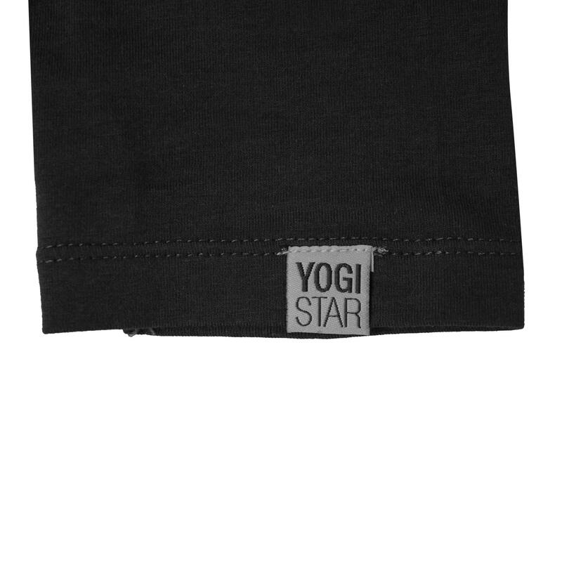 Yoga Leggings Basic Yoga Damen Schwarz Stretchig YOGISTAR