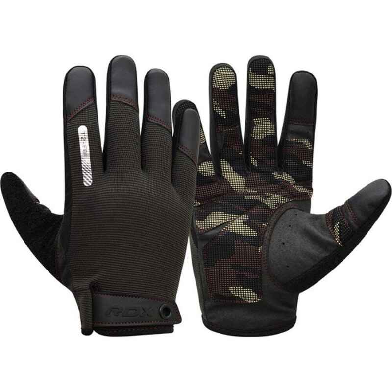 W1 Fitness Handschuhe - Mit geschlossenen Fingerspitzen - Camouflage - Unisex