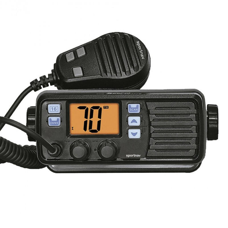 SportNav SPO-507M Transmissor VHF marítimo sem DSC