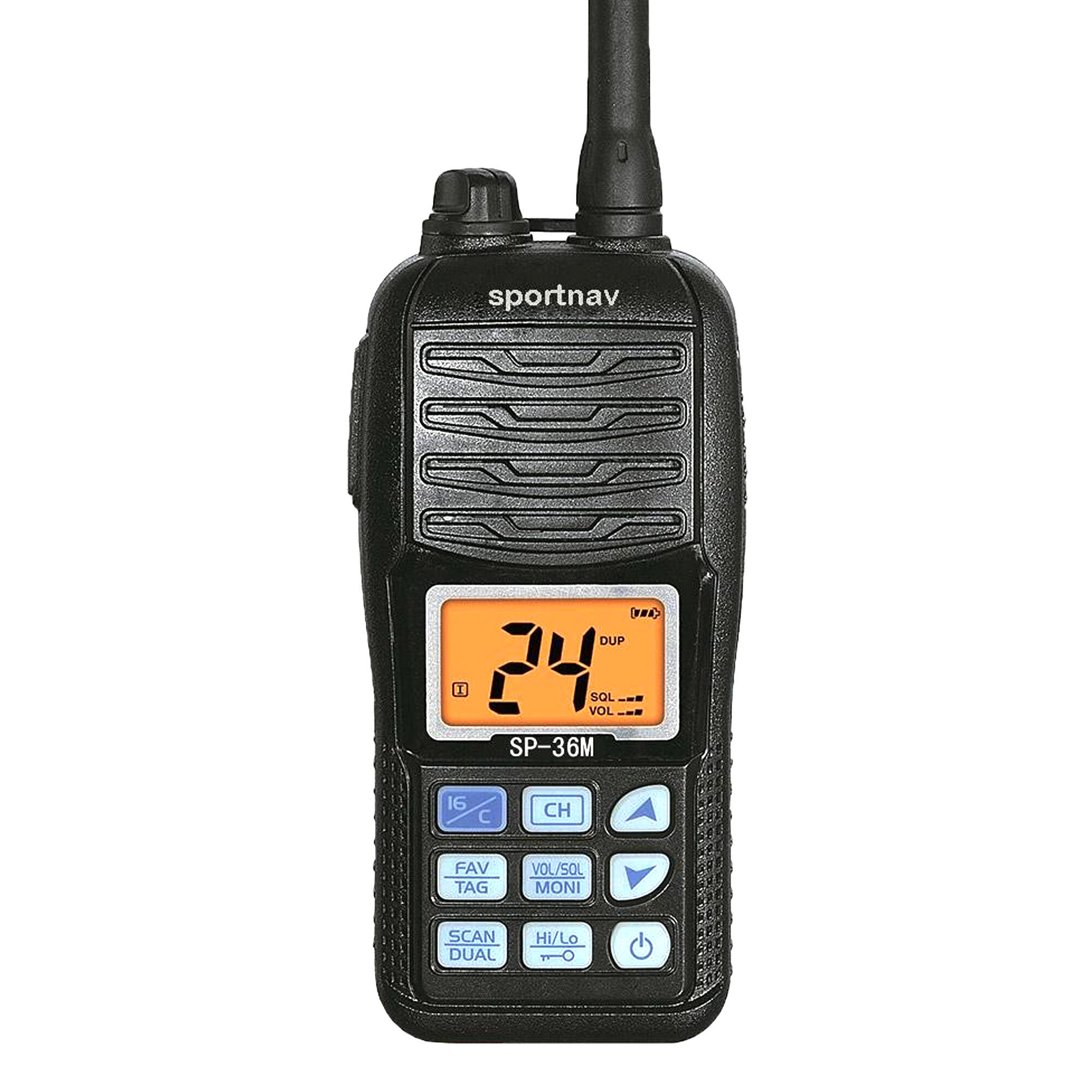 ONNAUTIC Radio Náutica VHF Portátil Homologada SPO-36M