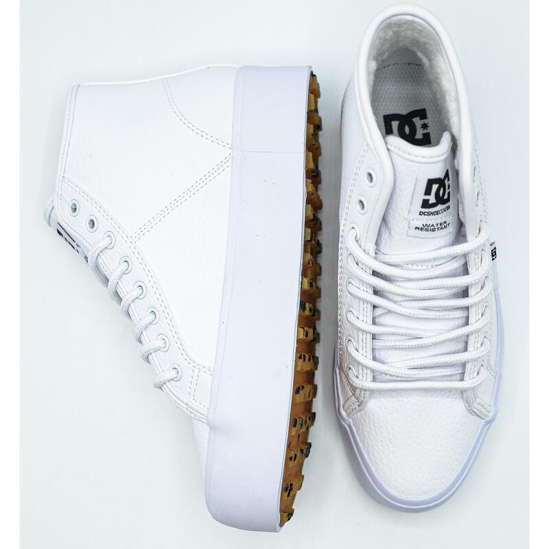 Bottes DC Shoes Manual Hi Wnt, Blanc, Femmes