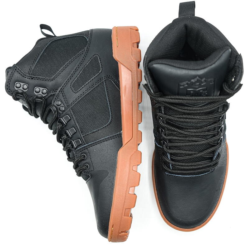 Ghete barbati DC Shoes Pure High-Top Water-Resistant, Negru