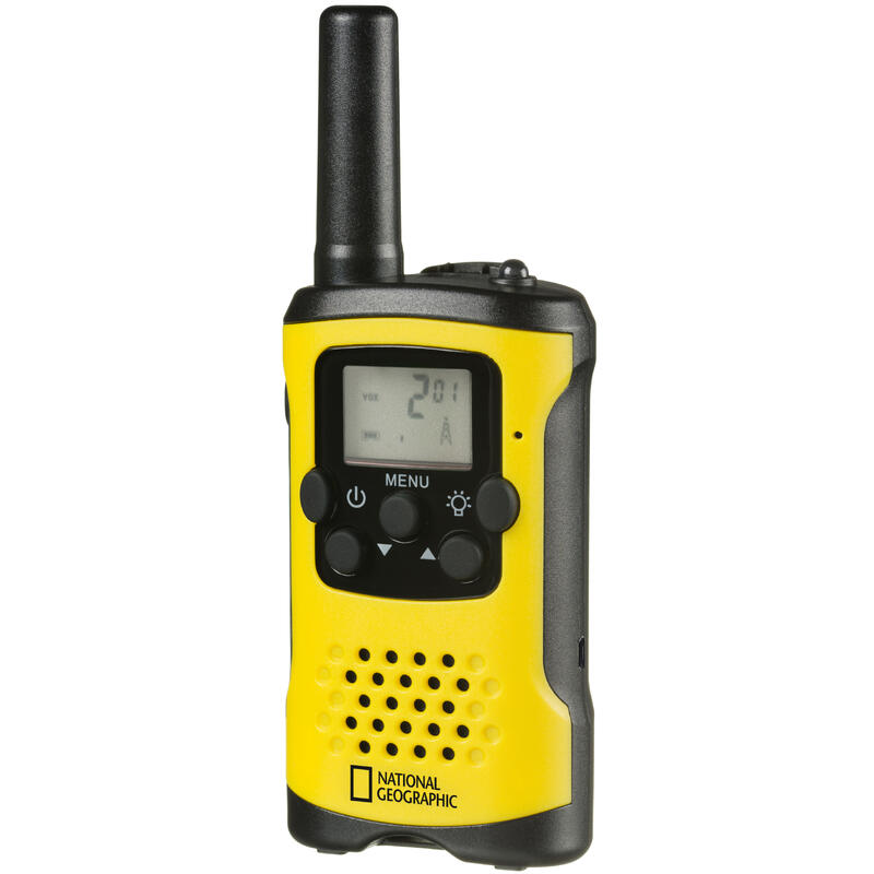 Set di 2 walkie-talkie NATIONAL GEOGRAPHIC con lunga portata fino a 6 km