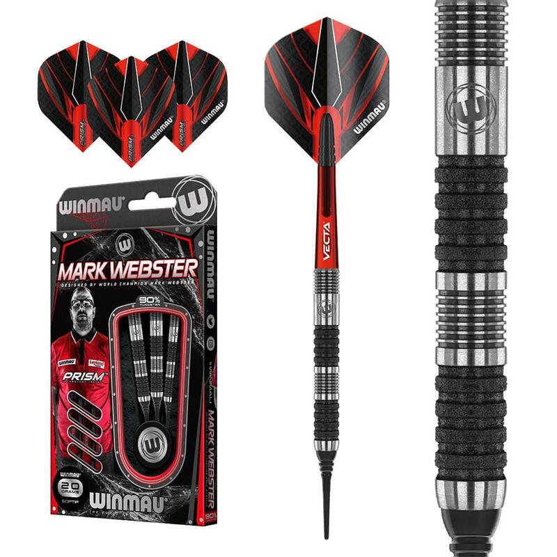 Dardos Winmau Mark Webster 20gr 90%