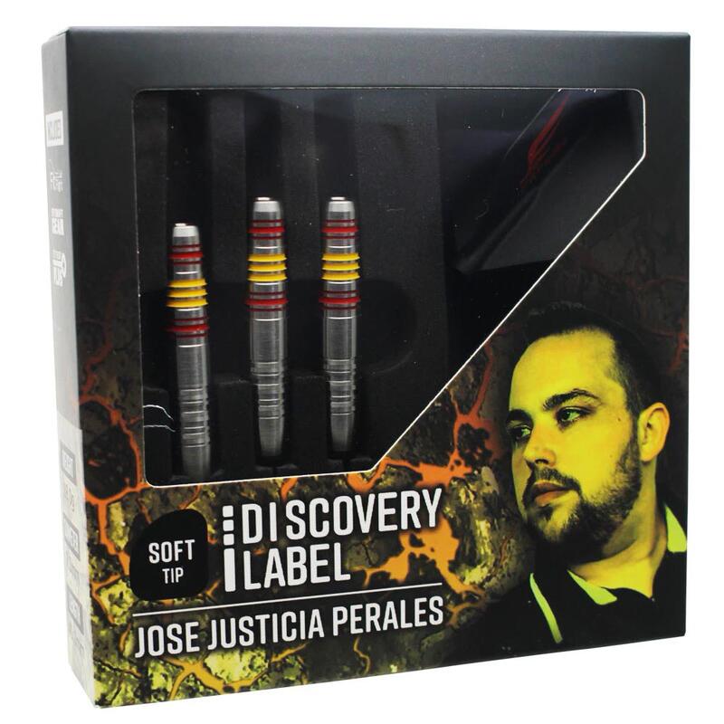 Dardos Cosmo Darts Discovery Label Jose Justicia Perales 2ba 90% 18gr