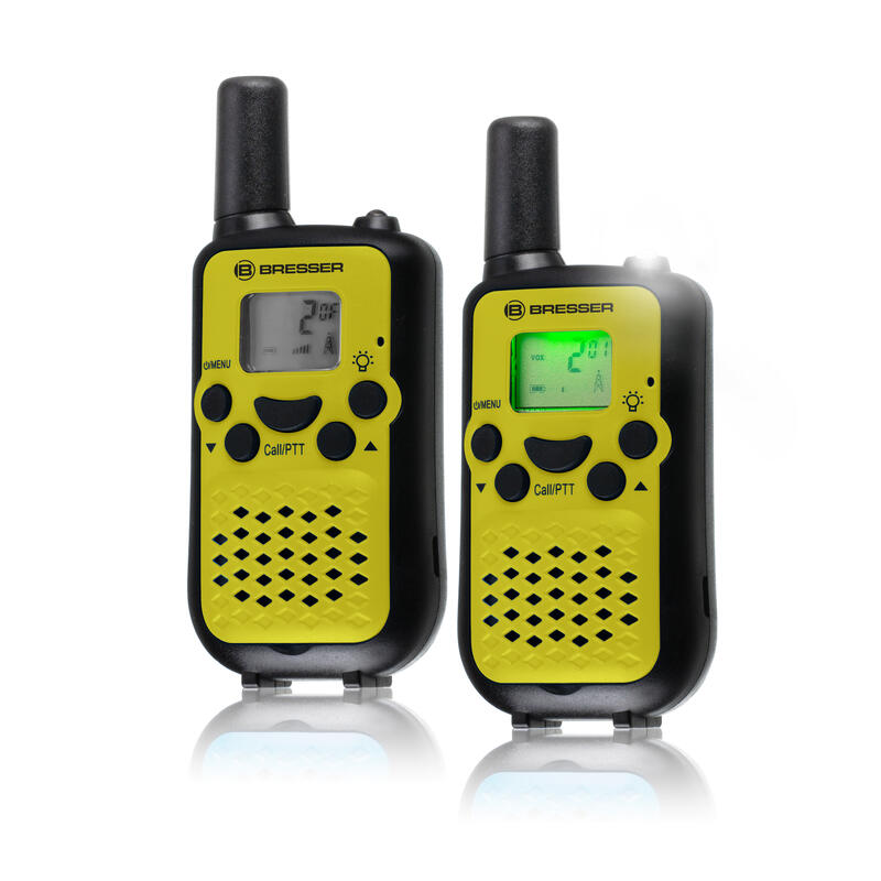 Les talkies-walkies BRESSER JUNIOR avec une longue portée jusqu'à 6 km  BRESSER