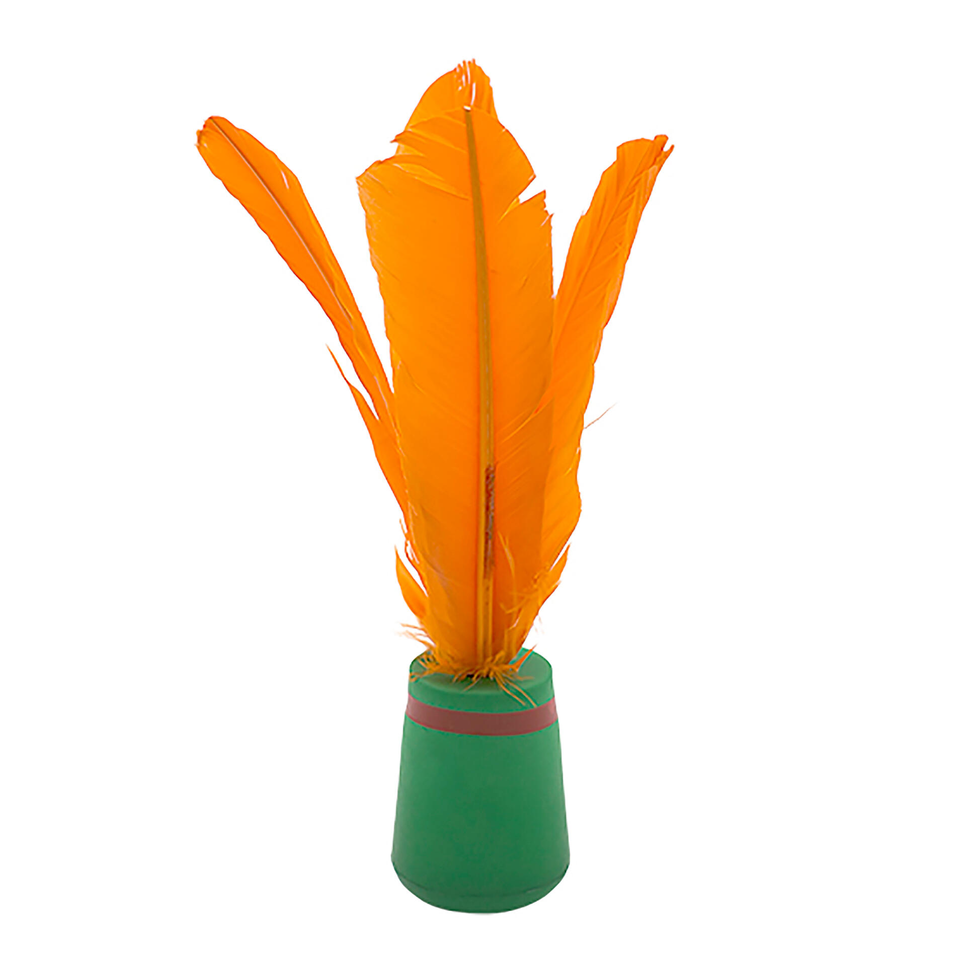 Indiaka à plumes 27 cm pour usage scolaire 2/3