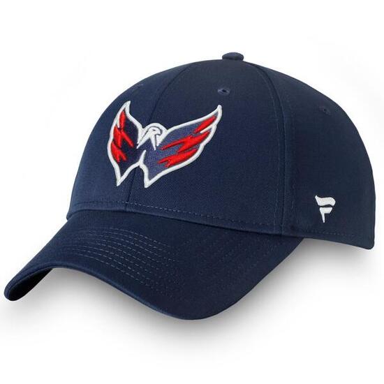 Casquette bleu marine Fanatics NHL Hockey Capitals (taille unique)