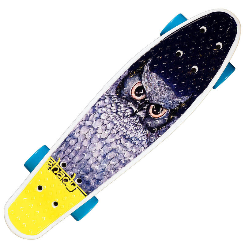 Penny Board 22'', ABEC-7, PU, Aluminium truck, Blue Owl