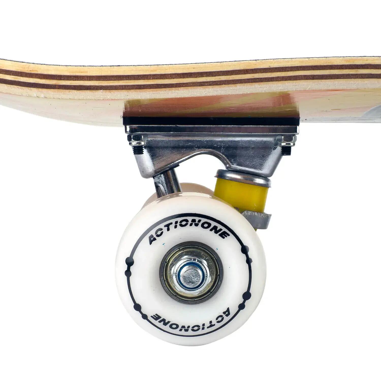 Gördeszka ABEC-7, Alumínium, 79 x 20 cm, Többszínű, Skate Skull 5/5