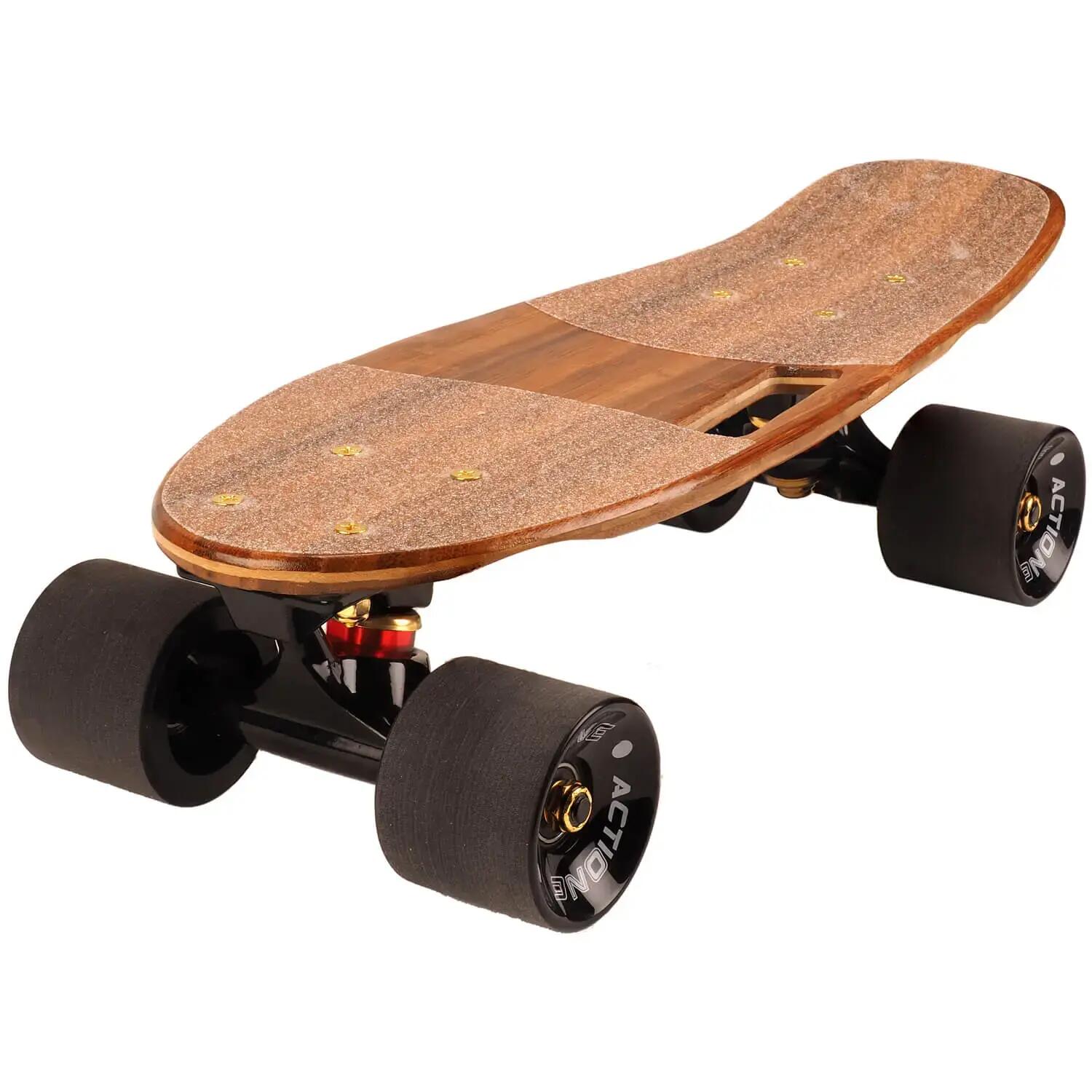 Penny board Portabil, PU, ABEC-9, Bambus, Cruiser 3/4