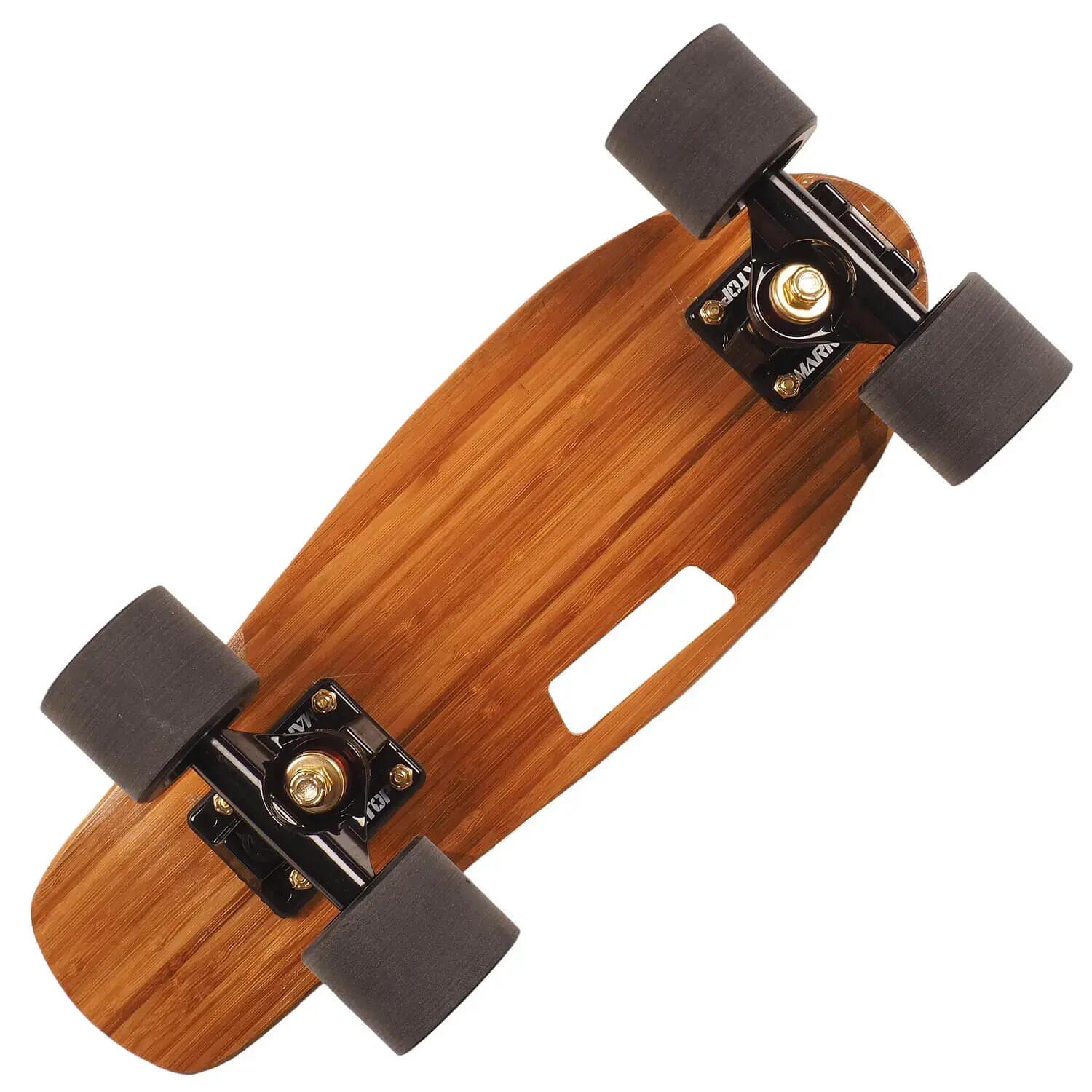 Penny board Portabil, PU, ABEC-9, Bambus, Cruiser 2/4