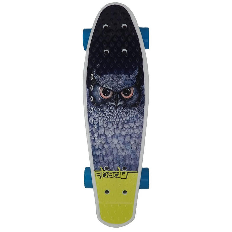 Penny Board 22'', ABEC-7, PU, Aluminium truck, Blue Owl