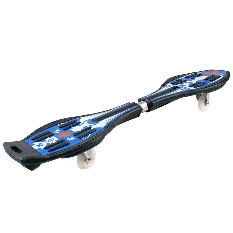 Waveboard/Snakeboard Iron Cross PU, ABEC 7, Kék