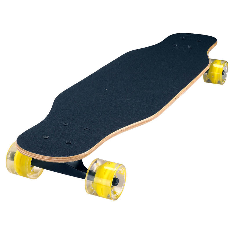 Longboard Evil, roti luminoase, ABEC-7, PU, Aluminiu, 100 kg, 80 x 20 cm