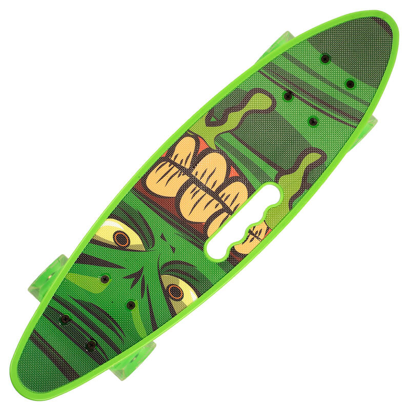 Penny board ABEC-7, PU, Aluminiu, Green Stuff