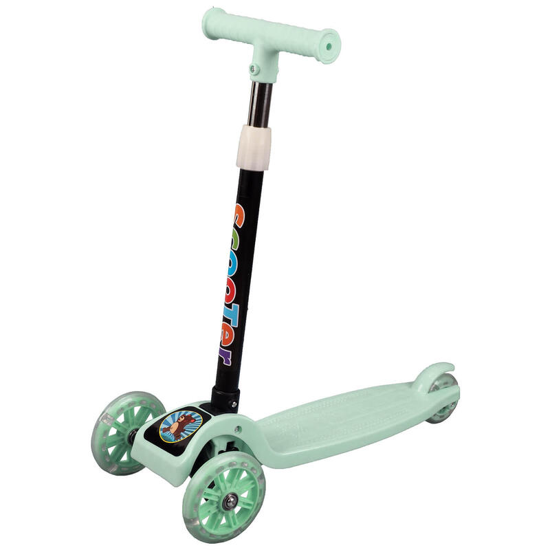 Balance állítható roller könnyű kerekekkel, zöld
