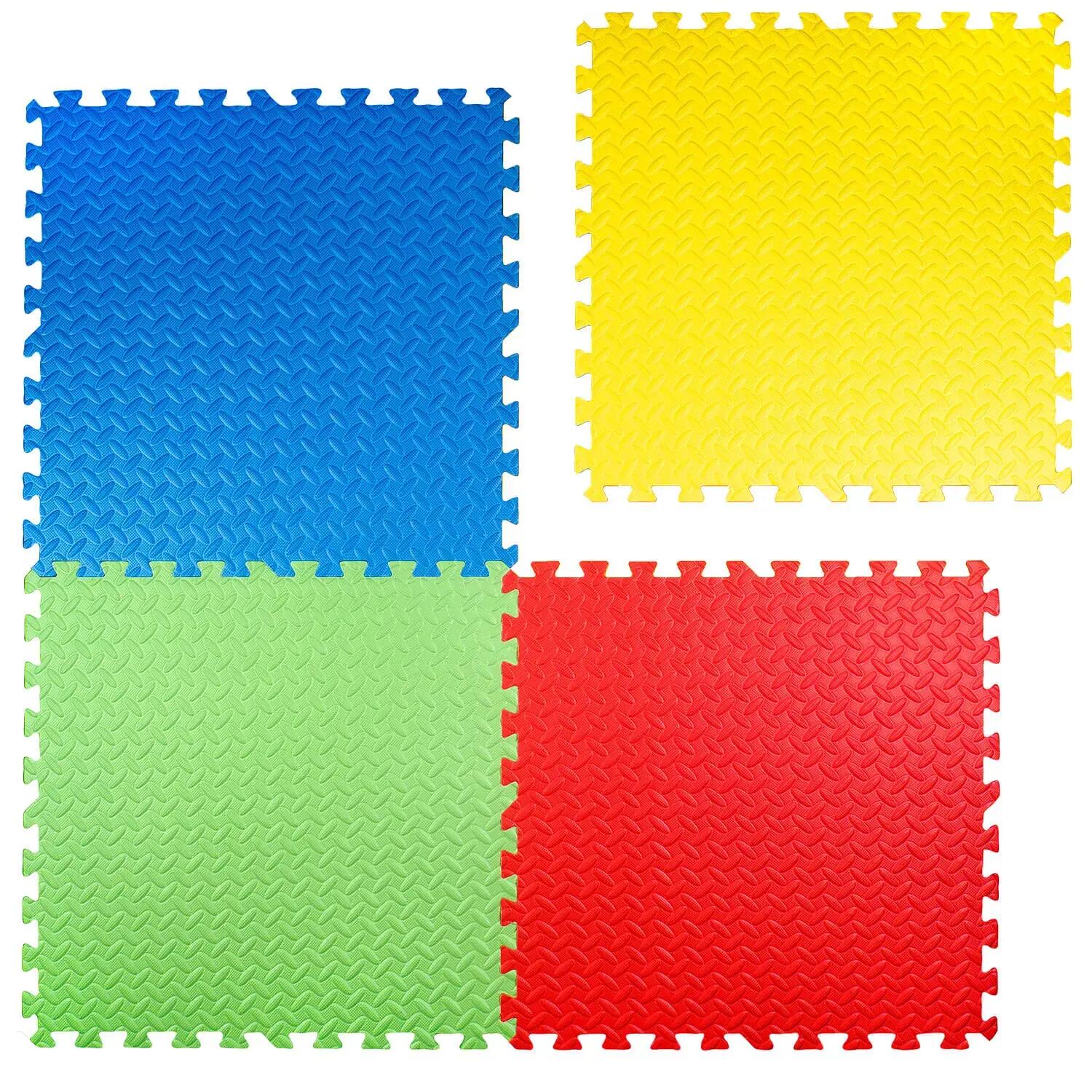 Saltea Puzzle  4 piese 120x120 cm 2/4