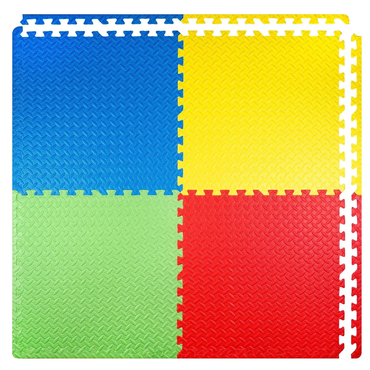 Saltea Puzzle  4 piese 120x120 cm 1/4