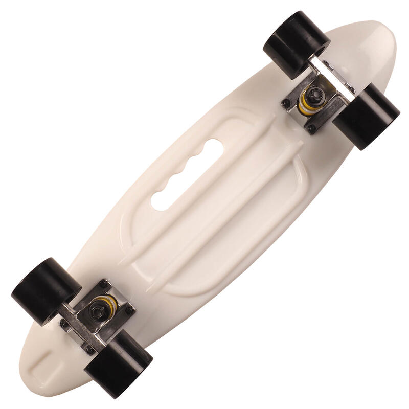 Penny board Portabil ABEC-7, PU, Aluminiu, Color Wave