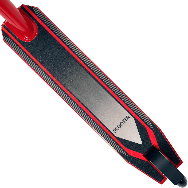 Freestyle roller alumínium kerekekkel, Extreme, 100 mm, piros és fekete